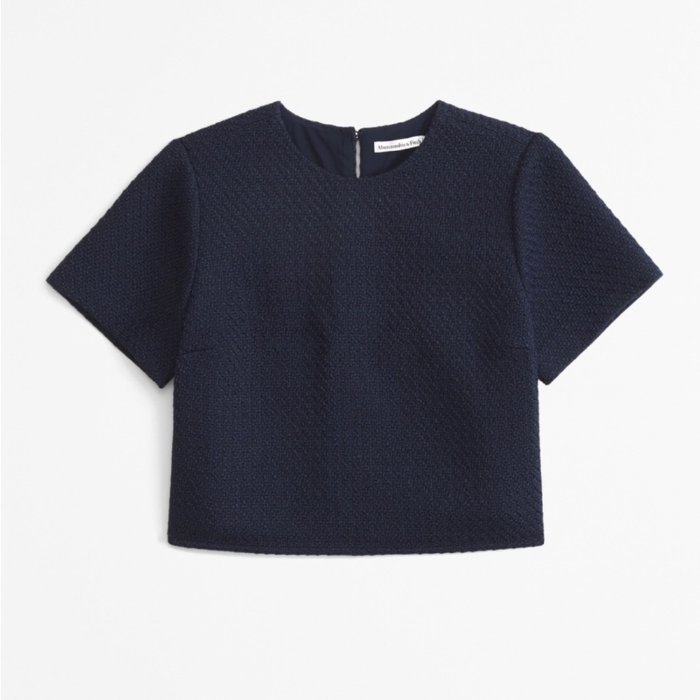 Abercrombie & Fitch Tweed Top